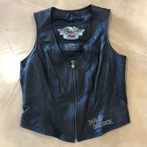 Harley Davidson Leather Vest